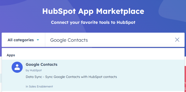hubspot-marketplace-google-contacts-app