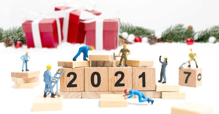 2021 in costruzione! Al lavoro tutto dicembre
